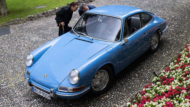 Porsche 901 Prototyp "Quickblau" coupé Karmann 1963